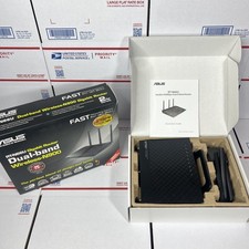 ASUS RT-N66U Dual Band 4-Port WiFi  Router N900 Gigabit - MINT - SAME DAY SHIP picture