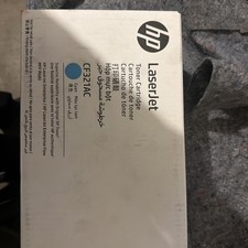 HP 653A (CF321AC) Cyan LaserJet Toner Cartridge - Genuine Sealed picture