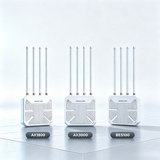 WAVLINK WiFi 7 Mesh Router BE5100 Dual Band WiFi 6 Extender IP67 Weatherproof picture