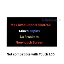 NT140WHM-N45 for Dell Latitude 3420 P144G LCD Screen D2K69 0D2K69 Replacement picture