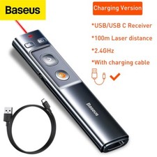 Baseus Wireless USB Powerpoint Presentation PPT Flip Pen Laser Pointer Clicker picture