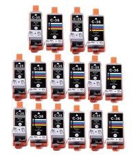 16P Printer Ink Tanks for PGI-35 CLI-36 Canon Pixma iP100 iP110 TR150 plus chip picture