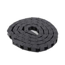 7 X 7mm Black Bridge Type Nylon Energy Drag Chain For 3D Printer CNC Machin WDXV picture