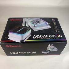 Enermax AQUAFUSION ADV 240 ARGB AIO CPU Liquid Cooler White, Infinity Mirror RGB picture