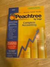 Peachtree Complete Accounting 2007 Sage Sealed Education Version PC picture
