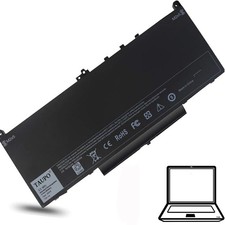 Replacement Laptop Battery for Dell Latitude E7470 E7270 7.6V 55WH High Capacity picture