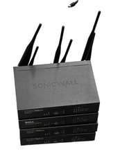 Lot Of(4) Dell Sonicwall TZ300 W Wireless Firewall Appliance No AC Adapter picture