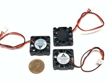 3 Pieces 5v Fan mini 25mm x 7mm 2pin 2507 dc mini micro brushless cooling picture