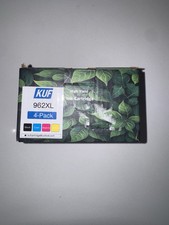 KUF 962XL High Yield Ink Cartridge 4-Pack Black Magenta Yellow picture