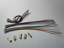 100 sets 1.25mm 7 Pin Male + Female Polarized Connector with 28AWG 5.9inch Leads picture