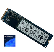 KIOXIA 512GB M.2 NVMe SSD with Windows 11 Pro for Dell Lenovo IBM ASUS HP Acer picture