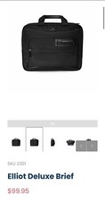 Brenthaven Elliot Deluxe Brief SKU 2301 black laptop briefcase travel bag picture