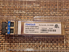 FINISAR FTLF1426P2BTL 6Gb/s 1310nm SFP+ TRANSCEIVER MODULE picture