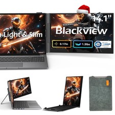 Blackview SCM6 Laptop Screen Extension 14in FHD IPS Portable Monitor Plug‑&‑Play picture
