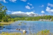 Landscape alaska 500px nature water nordic s Custom Gaming Mat Desk picture