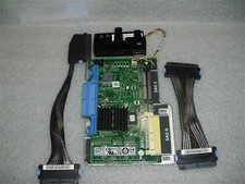 DELL POWEREDGE QUAD SERVER II III 2950 PERC 6I SAS SATA RAID KIT BATTERY & CABLE picture