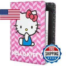 Hello Kitty Chevron Cover - Purple (Fits Kindle Paperwhite/Kindle Touch) picture
