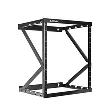5 Pack of 12U 2-Post Wall Mount Open Frame, 18