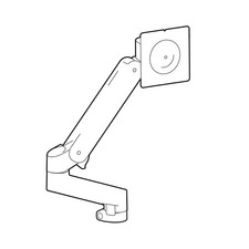 Ergotron 98734293 Mounting Arm for Monitor - Dark Gray picture