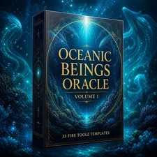 Oceanic Beings Oracle Volume 1 Templates picture
