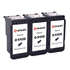 3 PK For Canon PG 245XL PG-245XL Black Ink For PIXMA MG2920 MG2922 MG2924 picture