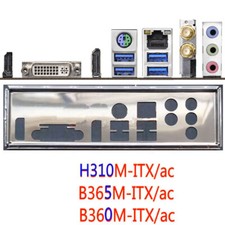 For ASRock H310M-ITX/ac B365M-ITX/ac B360M-ITX/ac I/O Shield BackPlate Bracket picture