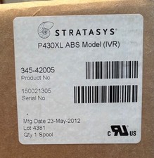 Stratasys P430 XL ABS (IVR) 42ci Spool, PN 345-42005 - See note -   picture