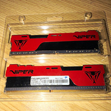 Patriot Viper 16GB (2x8GB) DDR4 3200MHz DIMM Desktop RAM PVE248G320C8B picture