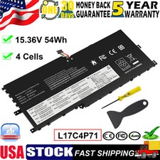 L17C4P71 Battery for Lenovo ThinkPad X1 Yoga 3rd Gen 01AV475 L17M4P73 SB10K97623 picture
