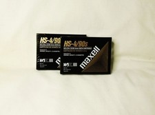 2 Maxell HS-4/90s 4mm Data Tape Cartridges-DDS Helical Scan (new sealed) picture