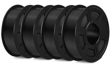 SUNLU PETG Filament 1.75mm,4kg, 4 Black 4kg, 4000g Black+black+black+black picture