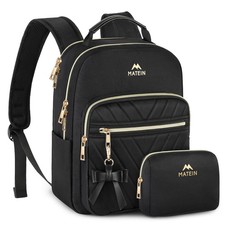 MATEIN Mini Backpack for Women, Stylish Daypack Purse, Small-12.9 inch, Black picture