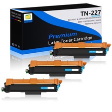 3PK TN227 Cyan Toner Cartridge for Brother HL-L3230CDW HL-L3270CDW MFC-L3770CDW picture