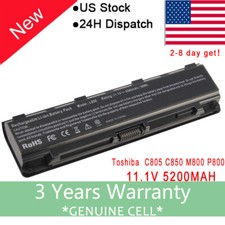 Battery For Toshiba Satellite PRO C850D C855D C870D C875D Laptop PA5024U-1BRS f1 picture