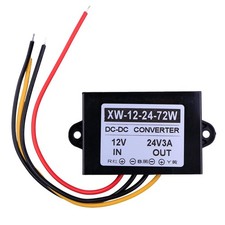 DC-DC 12V to 24V 3A 72W Vehicle Step-up Regulator Car Power Inverter Converter picture