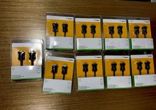 Lot of 9 Belkin F2N028bt1.8M 6' VGA/SVGA HDDB15 M/M Video Monitor Cable - New picture