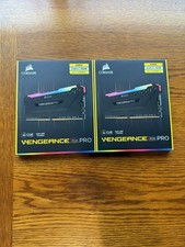 Corsair Vengeance RGB Pro 32GB (4x8GB) DDR4-3200 DIMM RAM CMW16GX4M2C3200C16 picture
