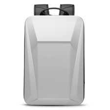 Elegant Men's Business Backpack with Plastic Hard Case - Perfect for Laptops and picture