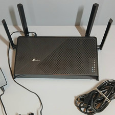 TP-Link Archer BE3600 (BE230) Wi-Fi 7 Dual Band Router 2.5Gbps w/6.5' Cat6 Cable picture