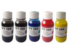 ND® Sublimation heat transfer Refill ink for all Piezoelectric printers 5x100ml  picture