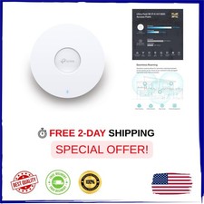 TP-Link Omada EAP613 AX1800 WiFi 6 Wireless Access Point Dual-Band PoE picture