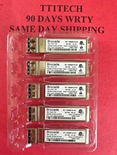 8x Brocade 8Gb SFP+ Transceiver for Brocade 300 BR-340-0008 16 Active Ports  picture