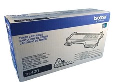 Genuine Brother TN-420 TN420 Toner Ctg Black 1.200 Pages for FAX-2840 MFC-7460DN picture