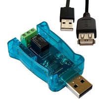 DSD TECH SH-UR01A 1CH USB Relay Controller CP2102N OMRON G5V-1 PC Laptop picture