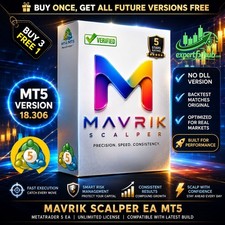 v18.306 Mavrik Scalper EA Metatrader MT5 Gold Bot Trading Robot MQL5 picture