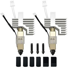 2PK 0.4MM Centauri Carbon Hotend with Hardened Steel Nozzle for Elegoo CC picture