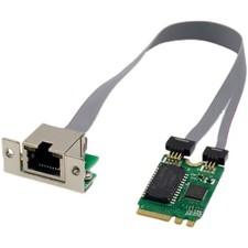 M.2 A+E 1Ports Gigabit Server Network Card 1000M LAN Ethernet NIC RTL8111F Chip picture