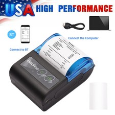 Mini 58mm Handheld USB & BT Wireless Pocket POS Thermal Receipt Label Printer picture