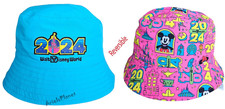 2024 Disney World Parks Mickey Mouse & Friends Four Parks Reversible Bucket Hat picture
