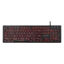 Perixx Periboard-317Rgb Wired Backlit Usb Keyboard - Big Print Letter Rgb picture